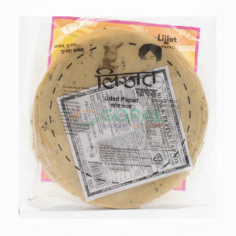 LIJJAT BLACK PEPPER PAPAD 200G