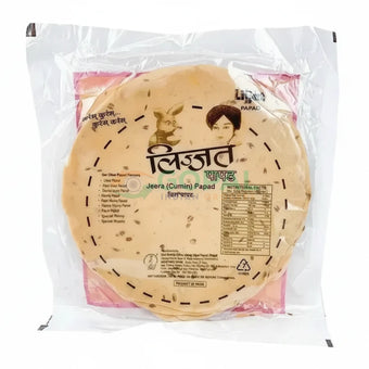 Lijjat Jeera Papad 200g - Papad