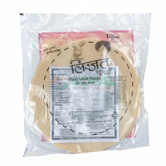 Lijjat Plain Papad 200g - Papad