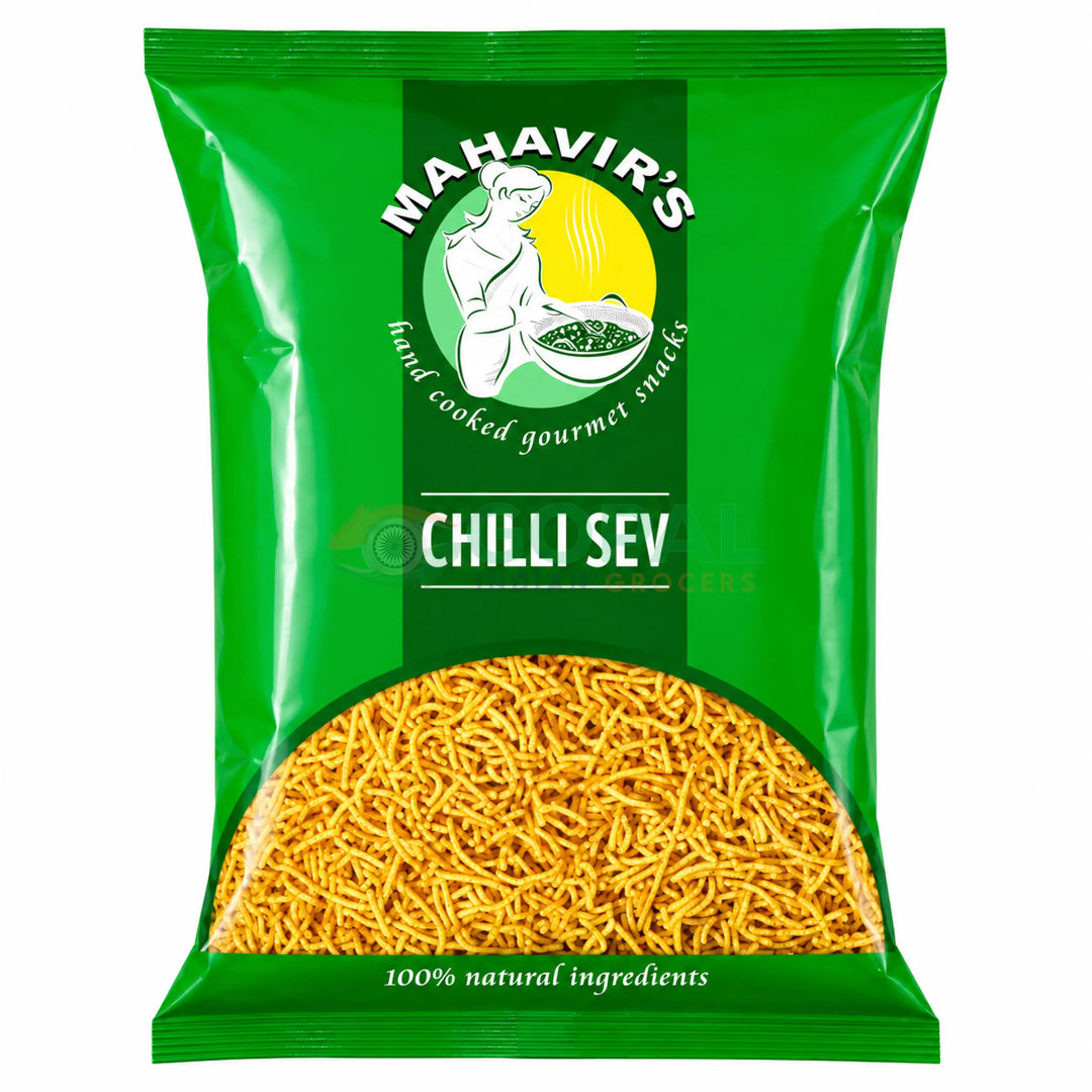 Mahavirs Chilli Sev 350g - Gathiya & Sev