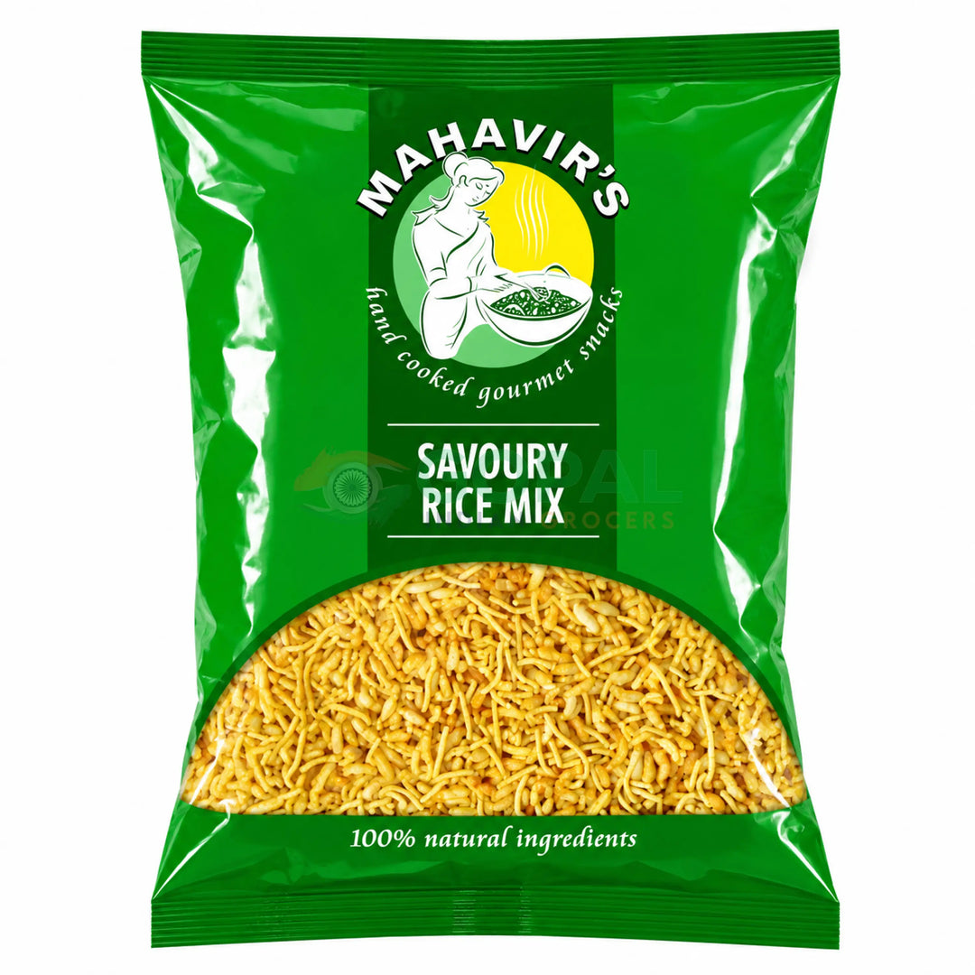 Mahavirs Savoury Rice Mix 350g - Numkeen Mix