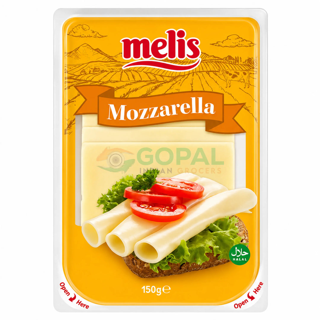 Melis Sliced Mozzarella Cheese 150g - Cheese & Paneer