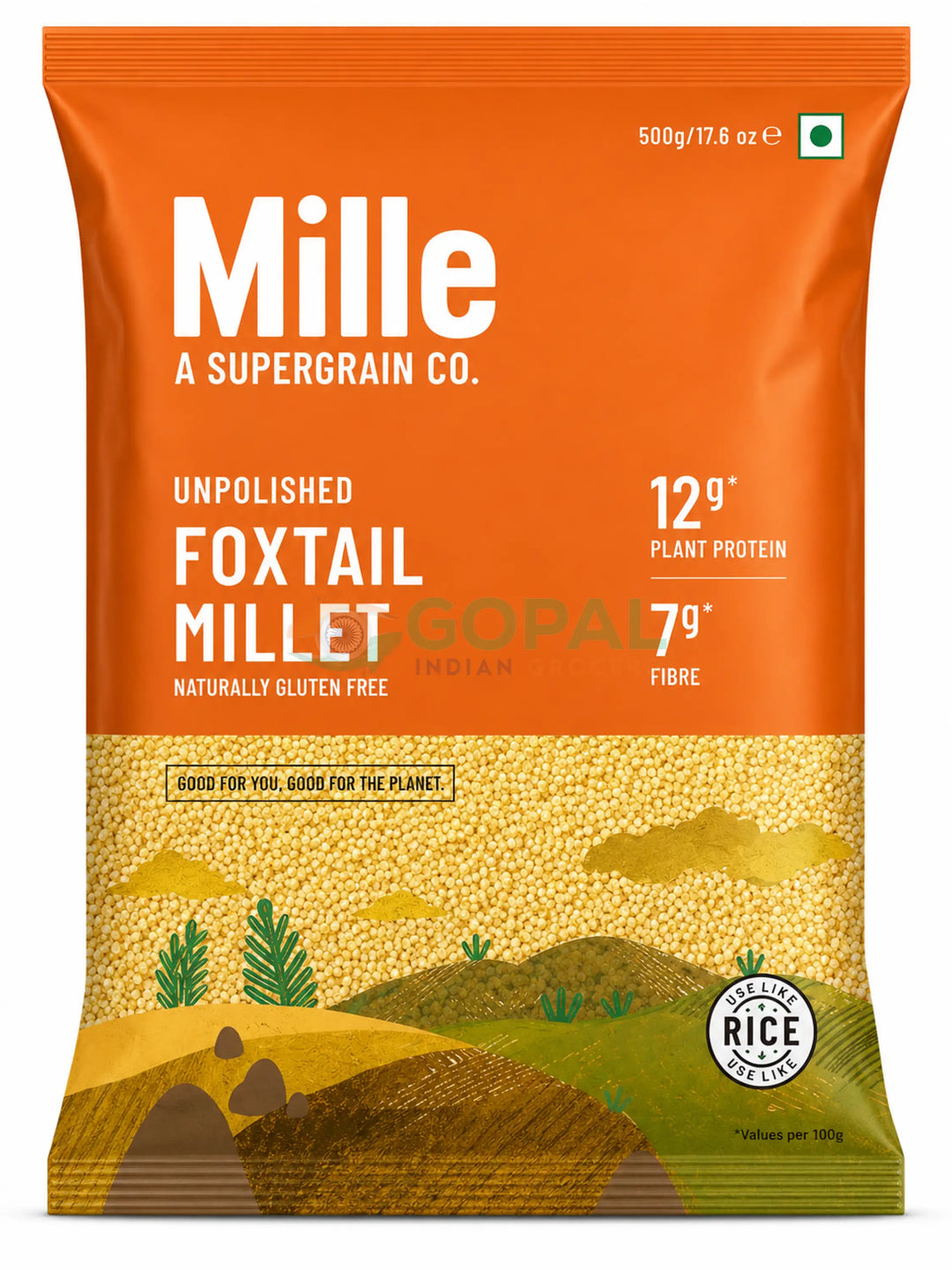 Mille Grains Foxtail Millet 500g - Whole Grain