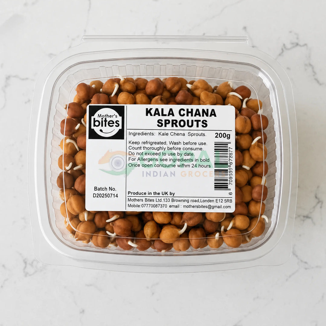 Mother’s Bites Kala Chana Sprout 200g - Sprouts