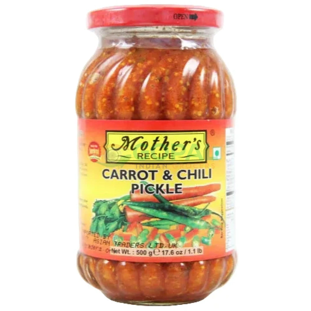 Mother’s Recipe Carrot & Chilli Pickle 500g - Pickles