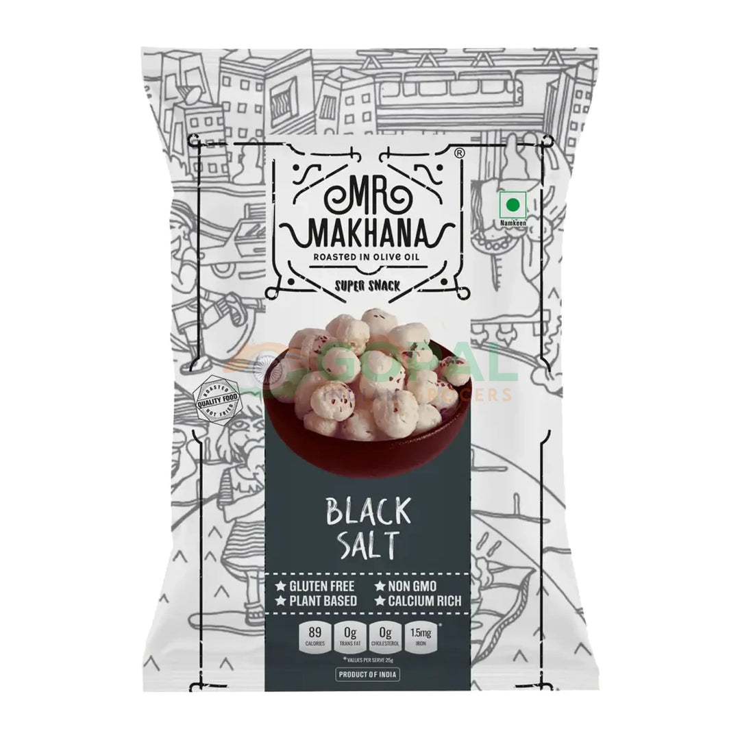 Mr Makhana Black Salt 64g - Makhana