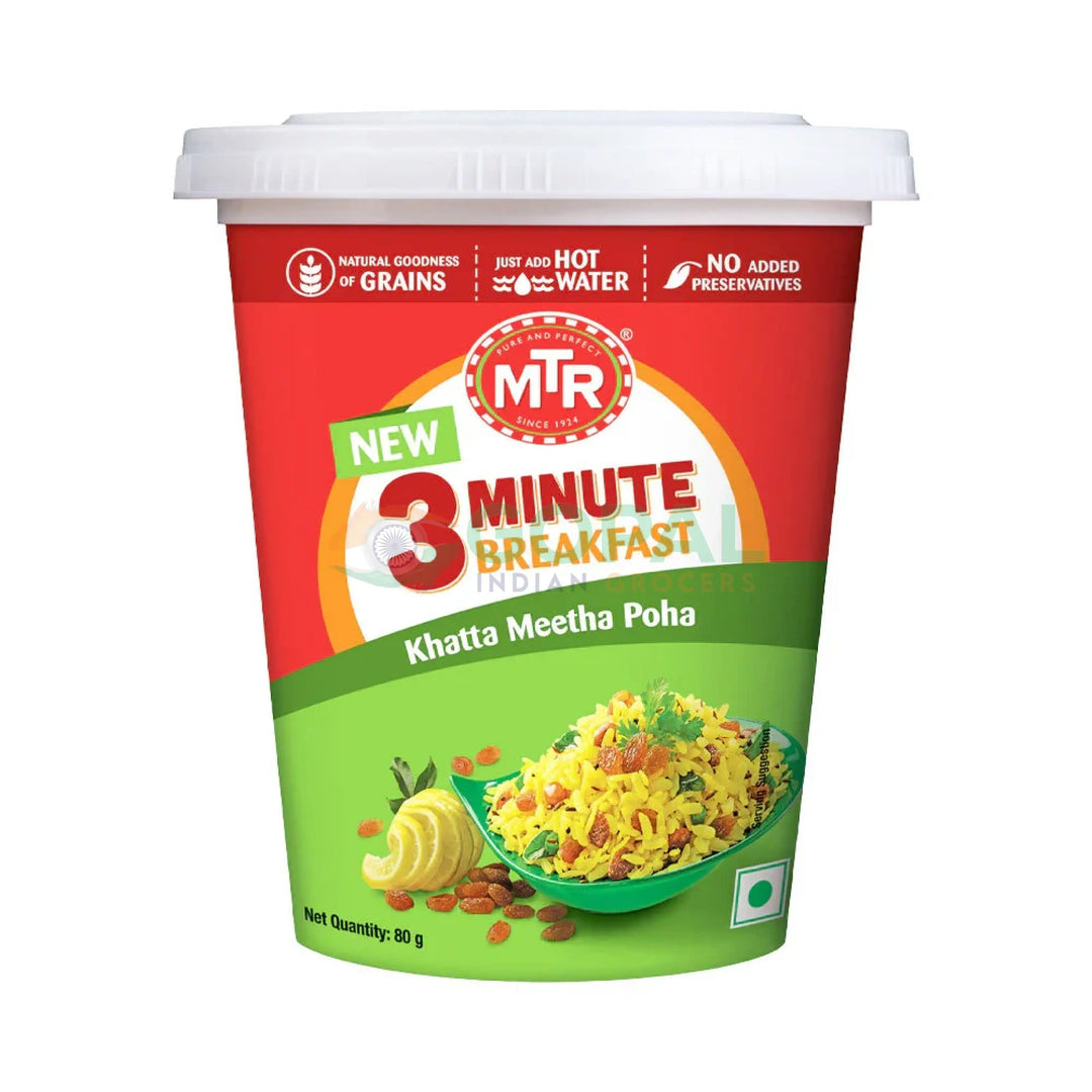 MTR Cuppa Khatta Meetha Poha 80g - Instant Meals