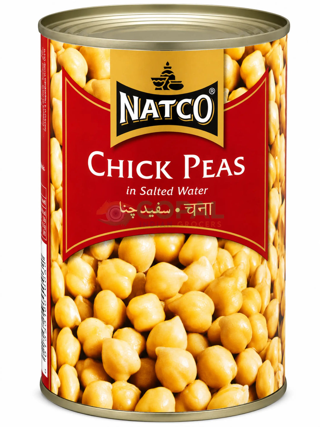 Natco Chick Peas Boiled 400g - Canned Beans
