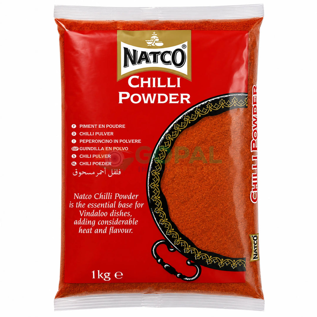 Natco Chilli Powder 1kg - Ground Spices