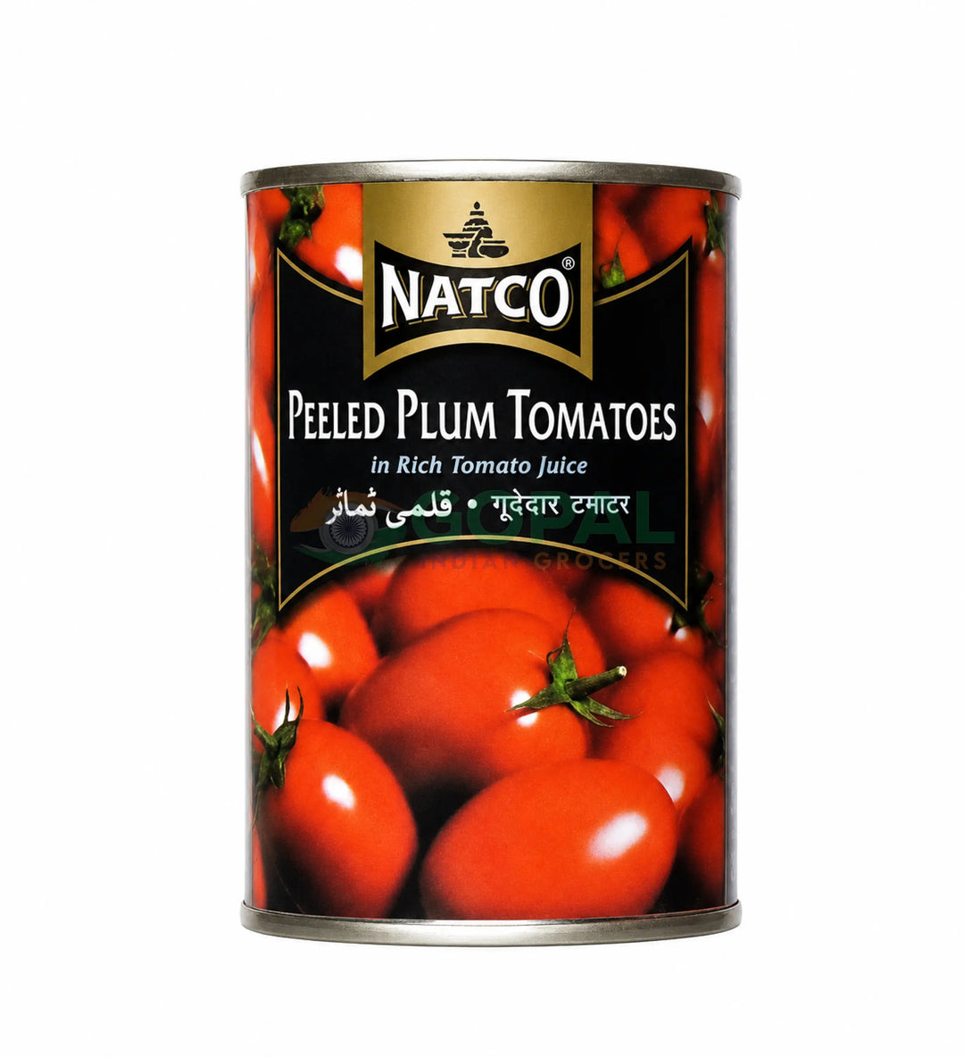 Natco Peeled Plum Tomatoes 400g - Canned Tomato