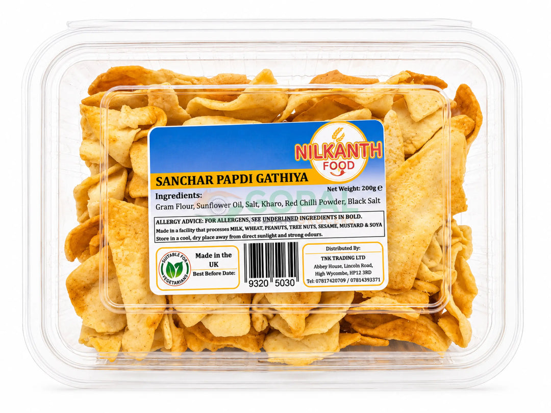 Neelkanth Sanchar Papdi Gathiya 200g - Gathiya & Sev