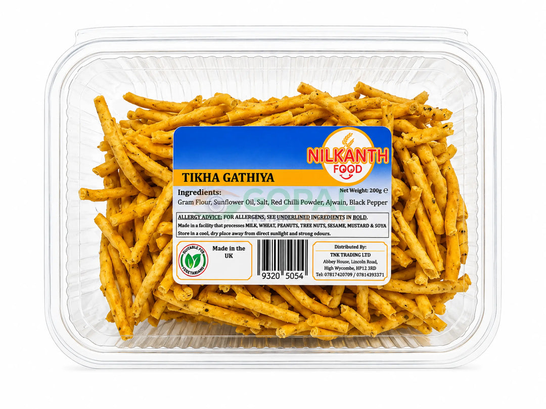 Neelkanth Tikha Gathiya 200g - Gathiya & Sev
