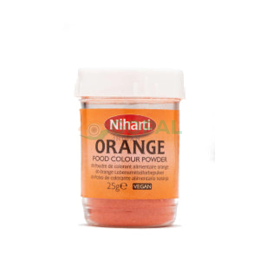 Niharti Food Color Powder Orange 25g - Food Colours