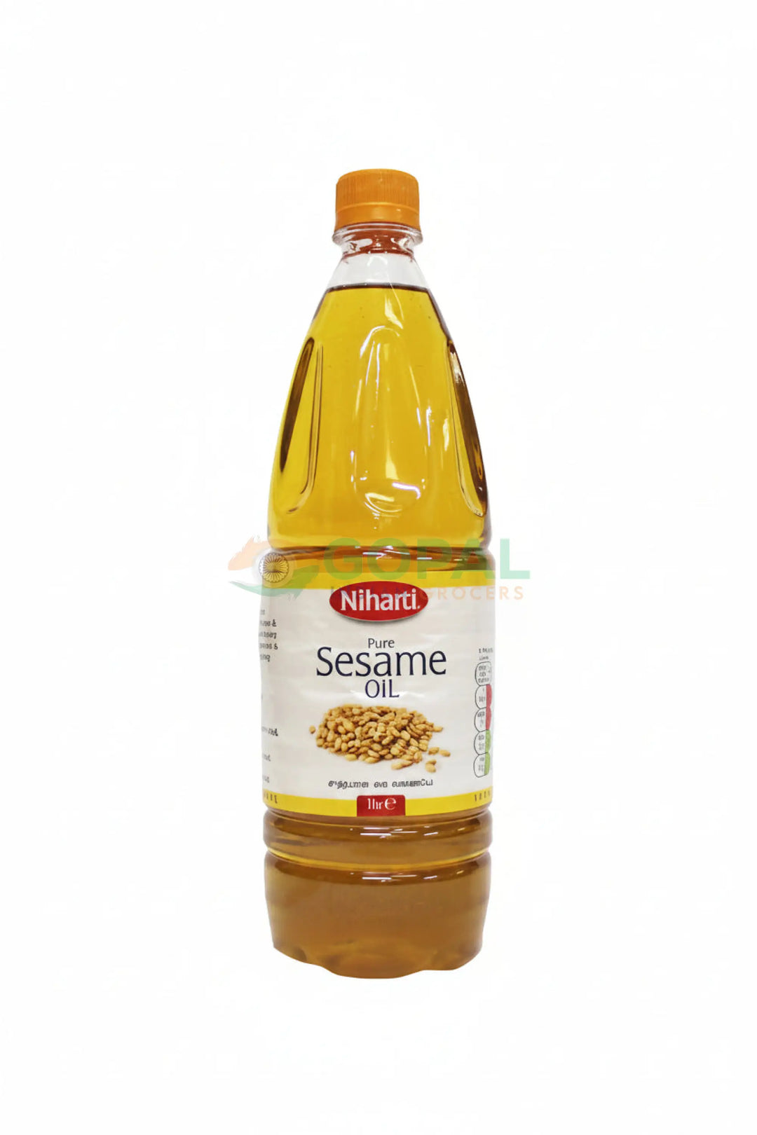 Niharti Pure Sesame Oil 1 Lit - Oils