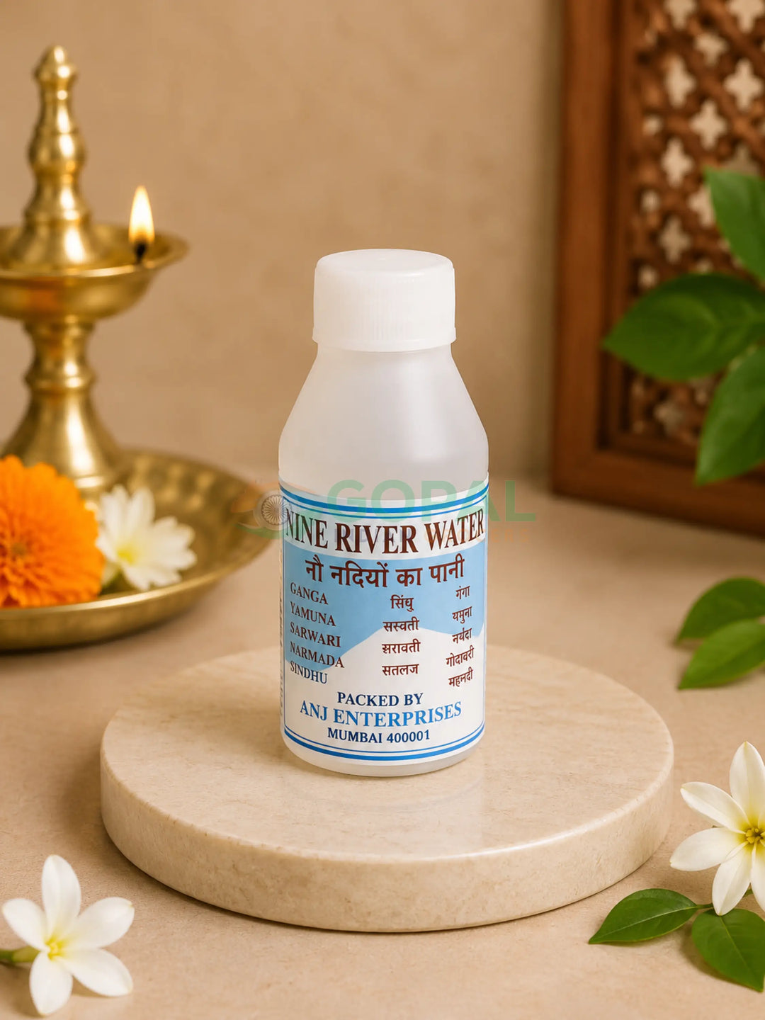 Nine River Water (Nau Nadiyon Ka Paani) 50ml - Pooja Essentials