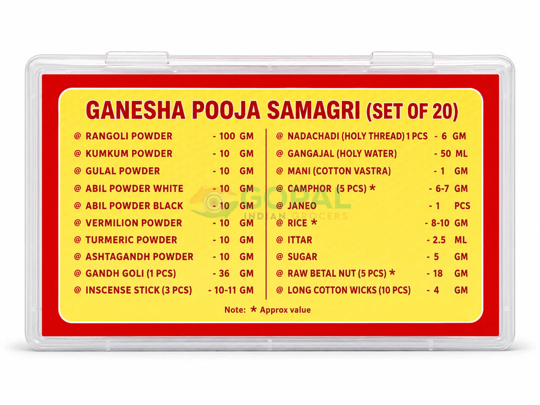 One Stop Ganesh Puja Samagri ’Religious Ceremony Kit’ - Pooja Essentials