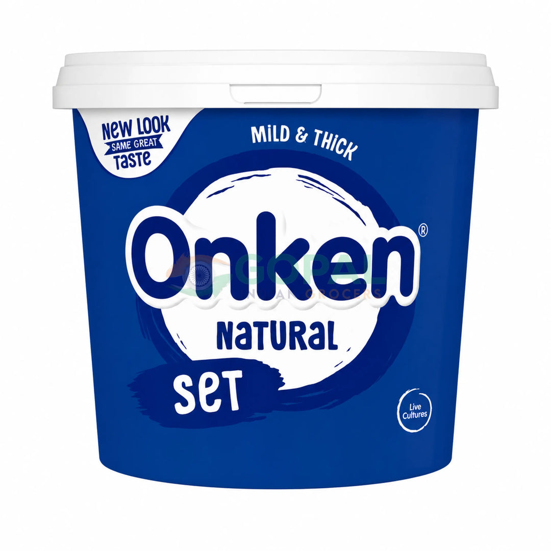 Onken Milk & Thick Natural Set Yougurt 1kg - Milk Yoghurt & Cream