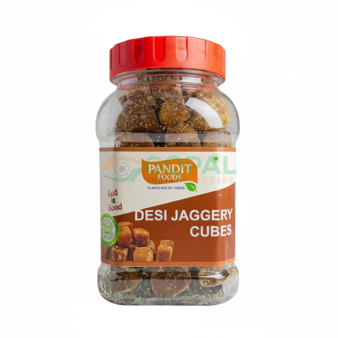 Pandit Foods Desi Jaggery Cubes 450g - Jaggery