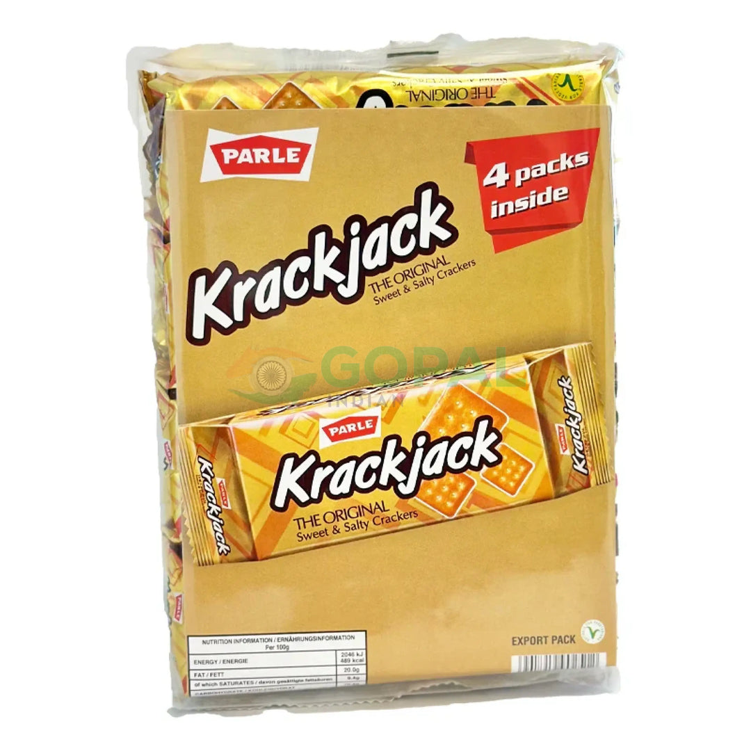 Parle Krackjack Biscuits Family Pack 240g - Biscuits & Cookies
