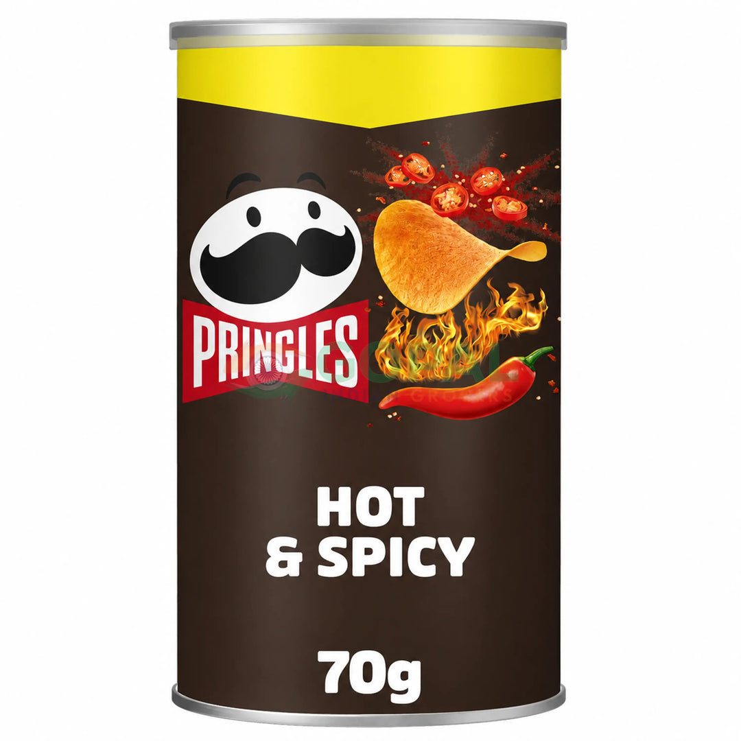 Pringles Hot & Spicy 70g - Crisps & Kurkure