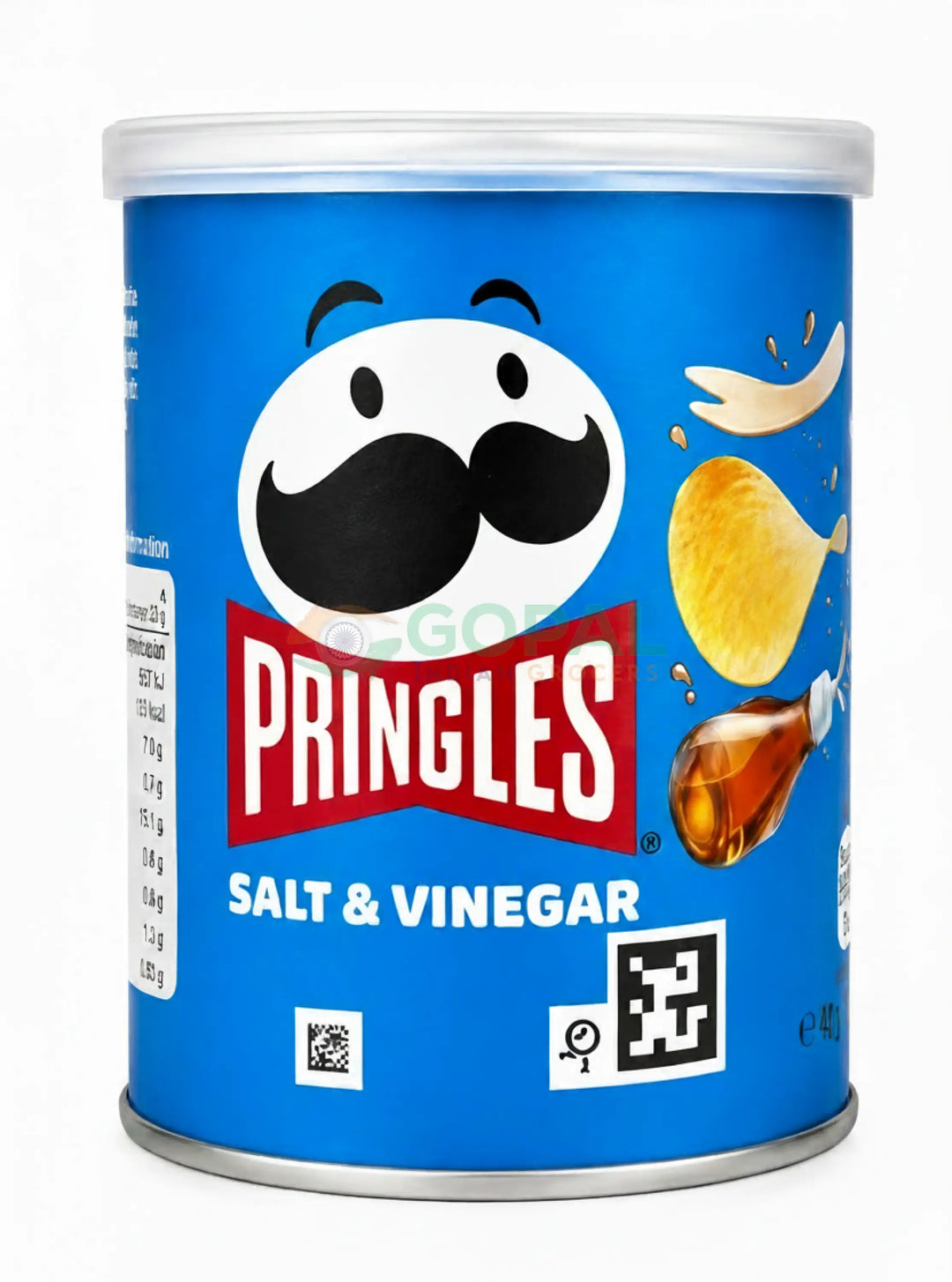 Pringles Salt & Vinegar 40g - Crisps & Kurkure