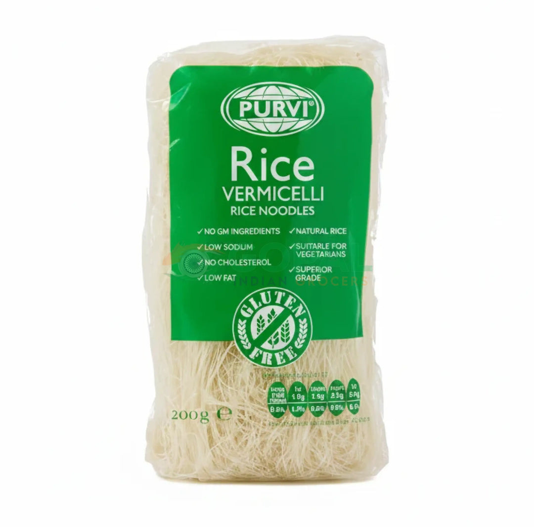 Purvi White Rice Vermicelli 200g - Vermicelli