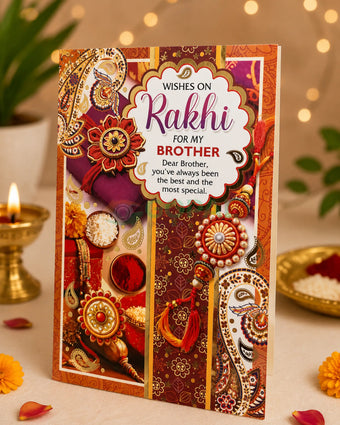 Rakhi Cards Design 2 - 1 - Festival Related Products