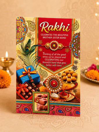 Rakhi Cards Design 2 - 3 - Festival Related Products