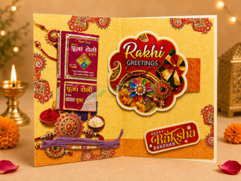 Rakhi Cards Design 2 - Festival Related Products