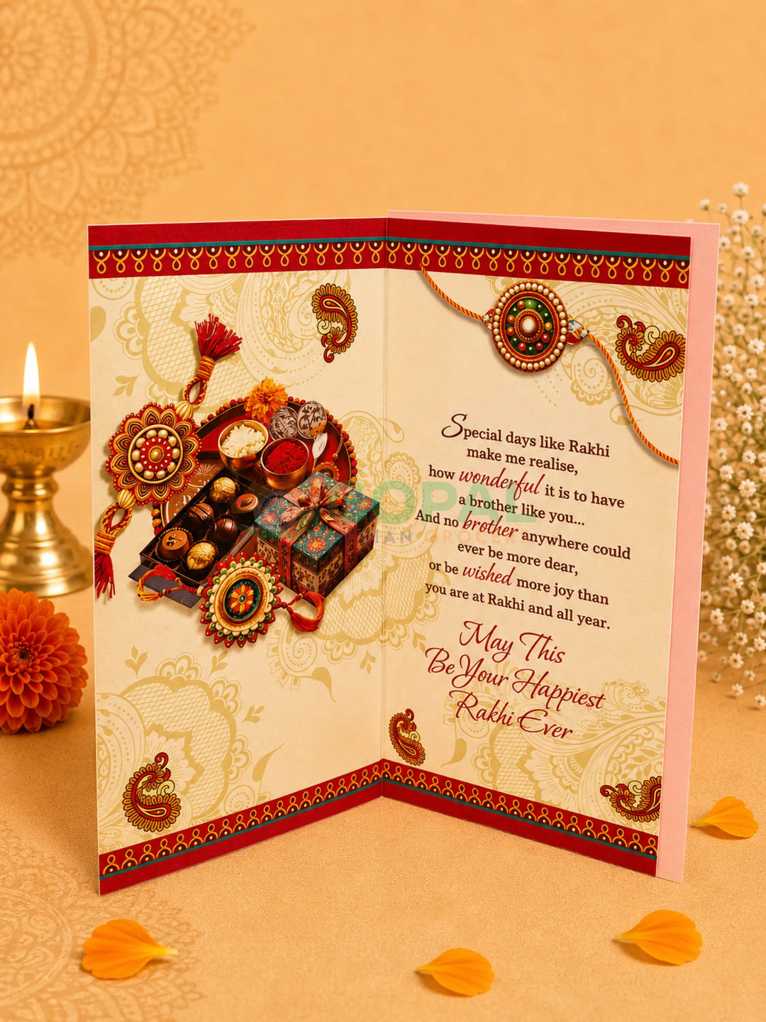 Rakhi Crads Design 1 - Festival Related Products