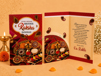 Rakhi Crads Design 1 - 13 - Festival Related Products