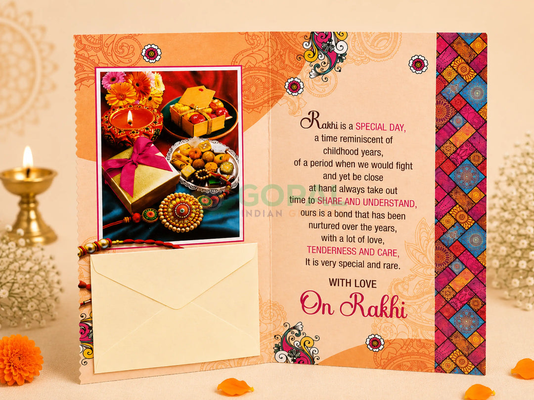 Rakhi Crads Design 1 - Festival Related Products