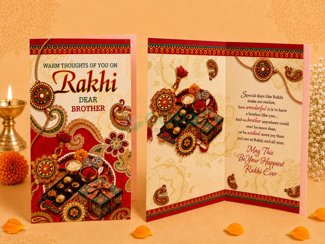 Rakhi Crads Design 1 - 15 - Festival Related Products