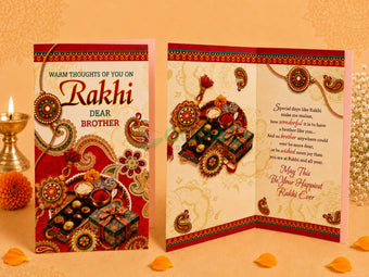 Rakhi Crads Design 1 - 15 - Festival Related Products