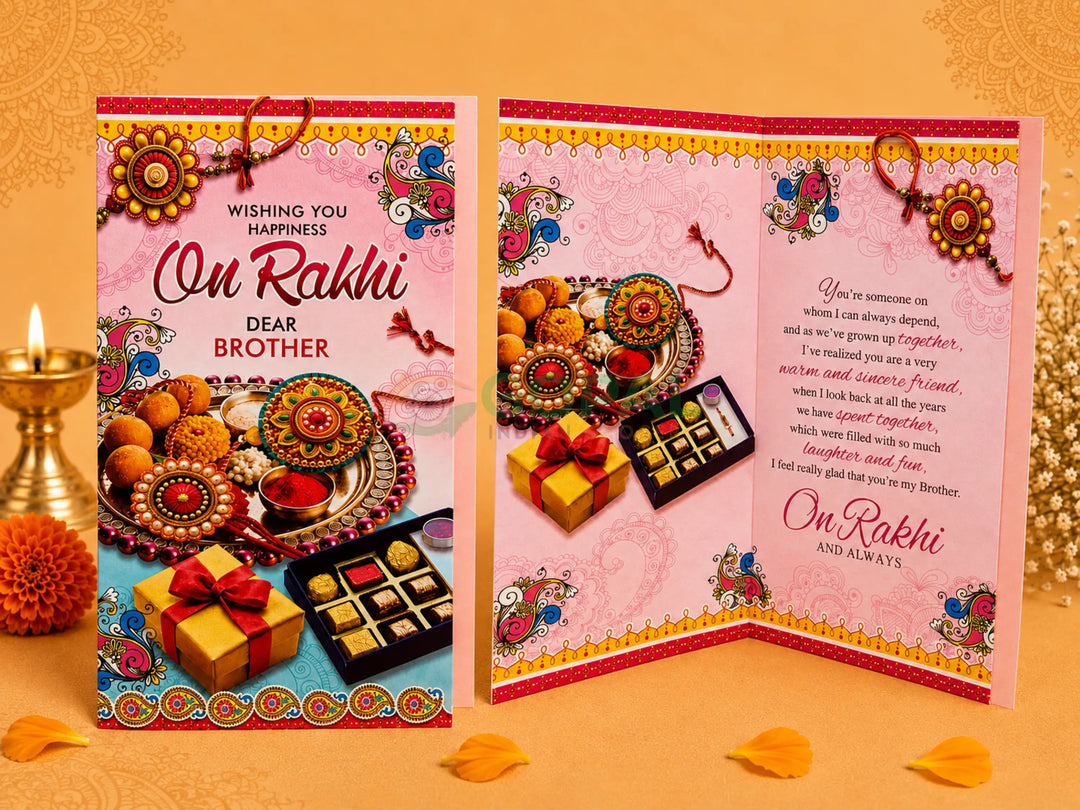 Rakhi Crads Design 1 - 17 - Festival Related Products