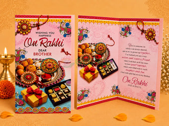 Rakhi Crads Design 1 - 17 - Festival Related Products