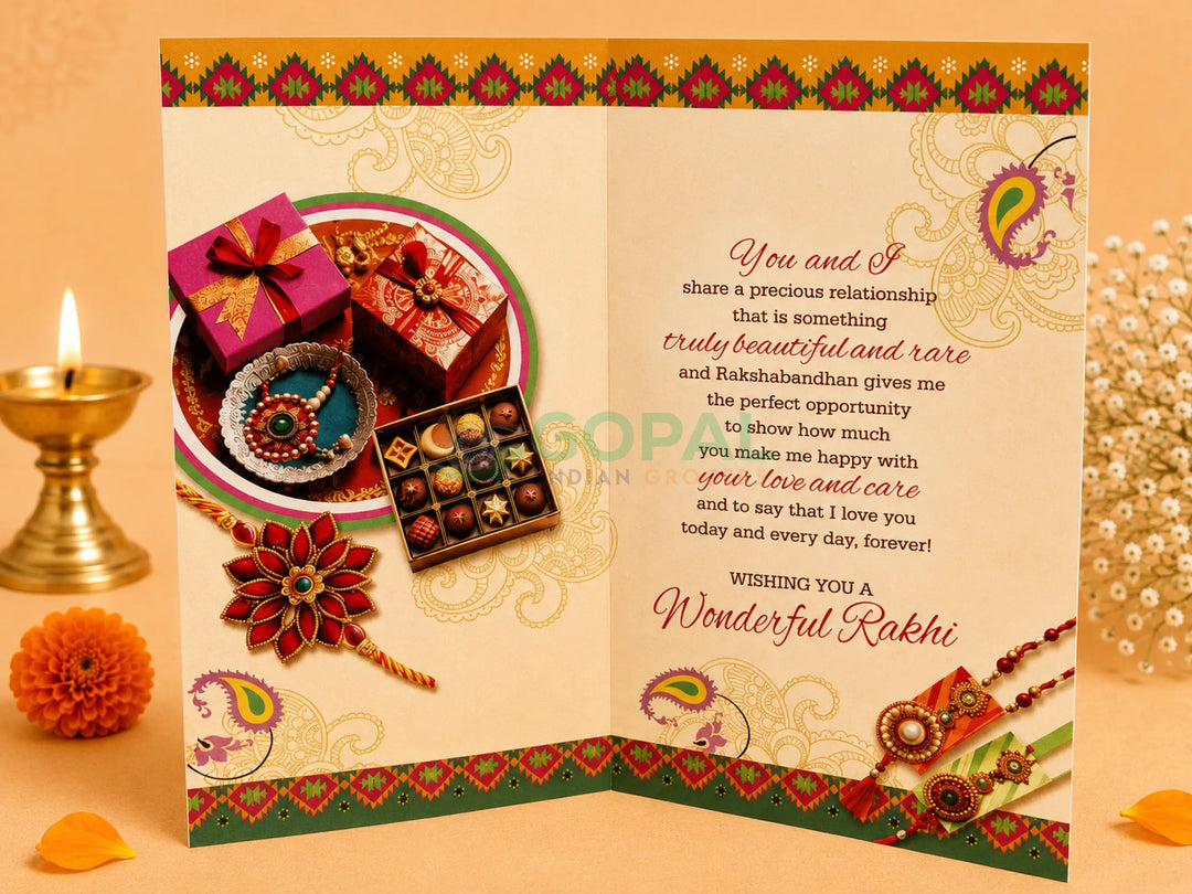 Rakhi Crads Design 1 - Festival Related Products