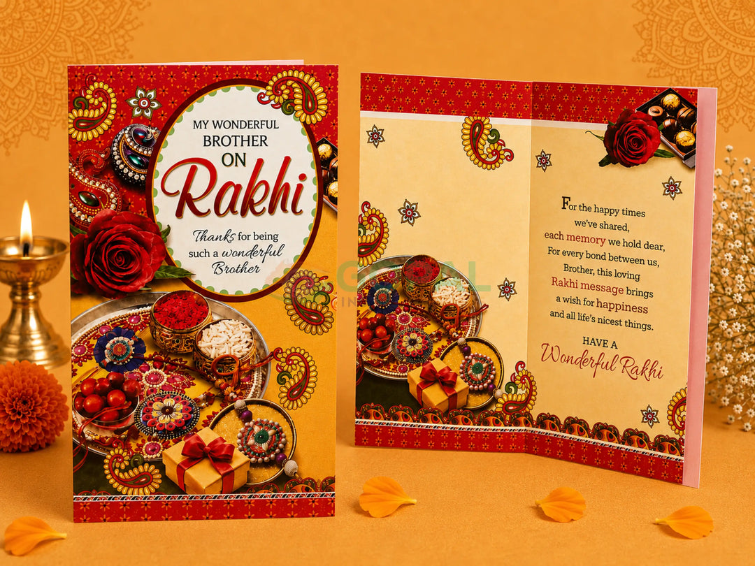 Rakhi Crads Design 1 - 18 - Festival Related Products