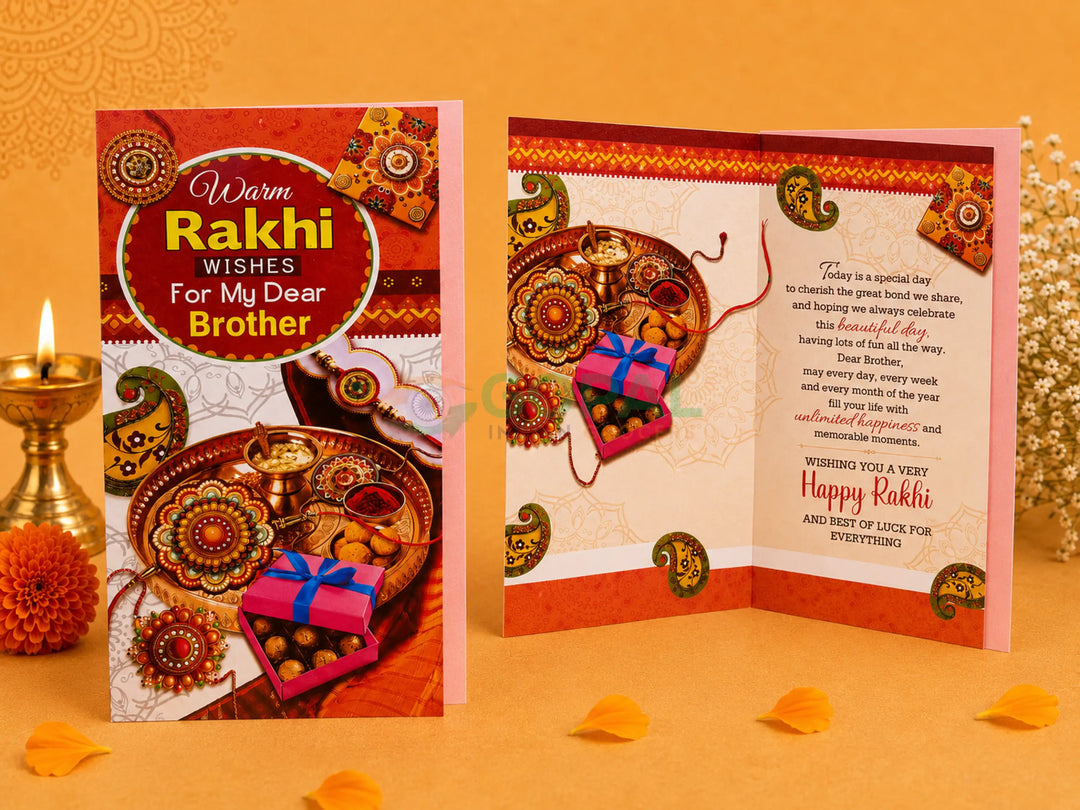 Rakhi Crads Design 1 - 19 - Festival Related Products