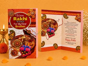 Rakhi Crads Design 1 - 19 - Festival Related Products