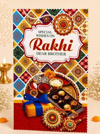 Rakhi Crads Design 1 - Festival Related Products