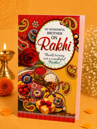 Rakhi Crads Design 1 - Festival Related Products