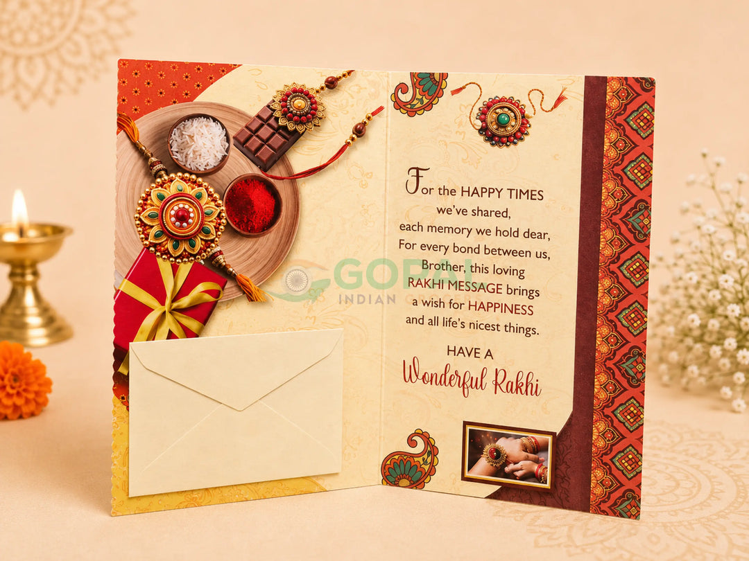 Rakhi Crads Design 1 - Festival Related Products