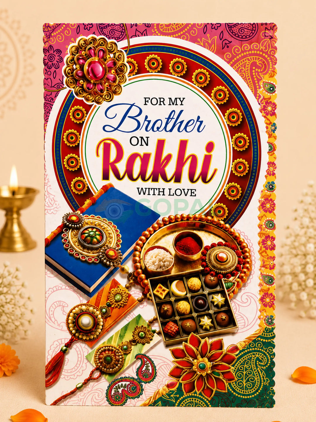 Rakhi Crads Design 1 - Festival Related Products