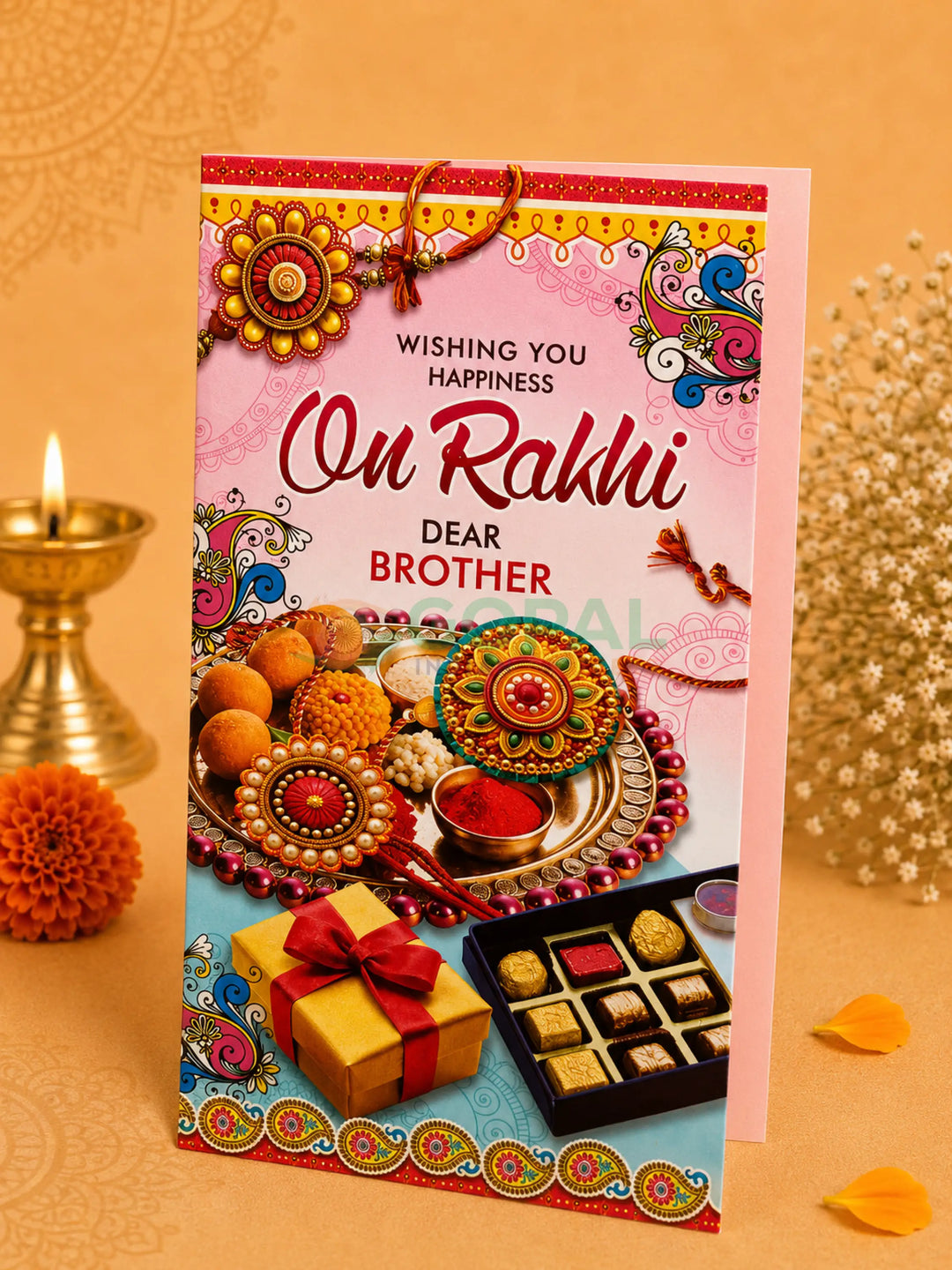Rakhi Crads Design 1 - Festival Related Products