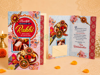 Rakhi Crads Design 1 - 6 - Festival Related Products