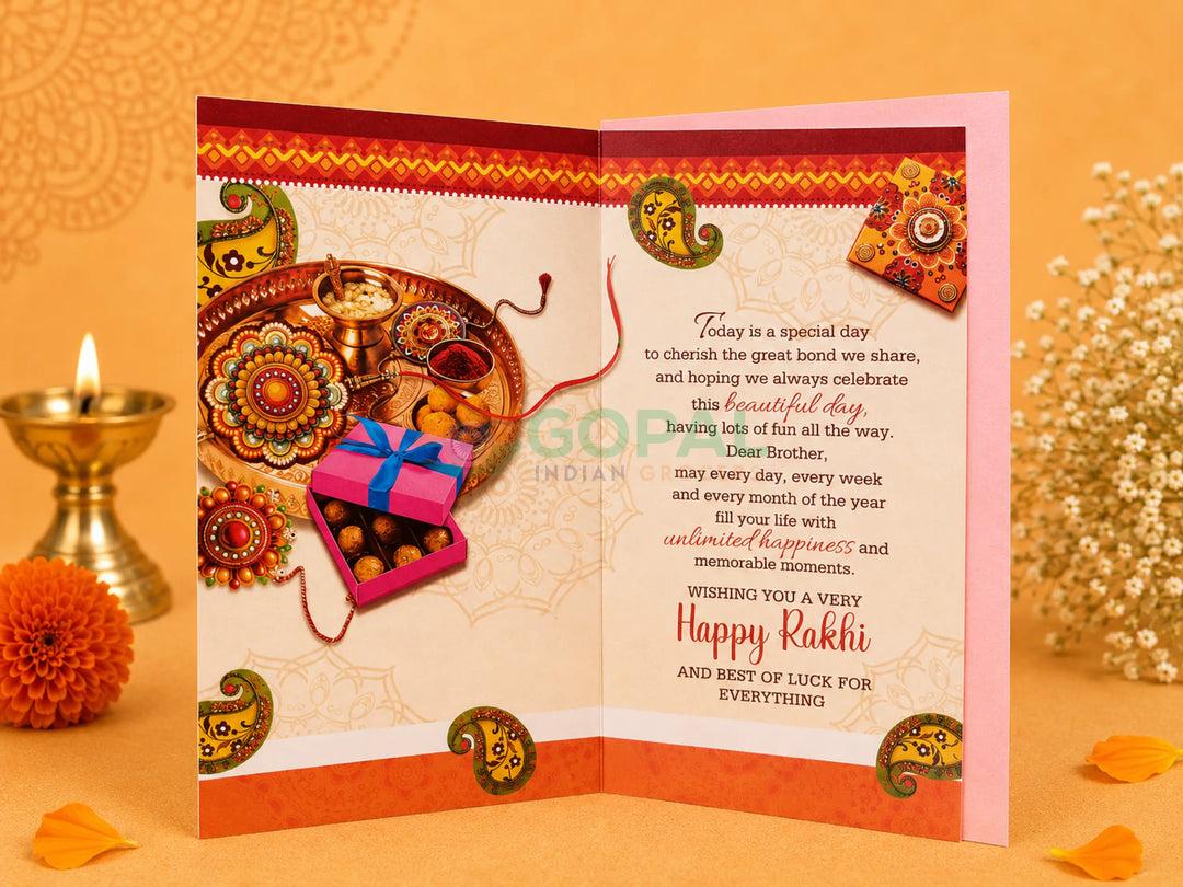 Rakhi Crads Design 1 - Festival Related Products