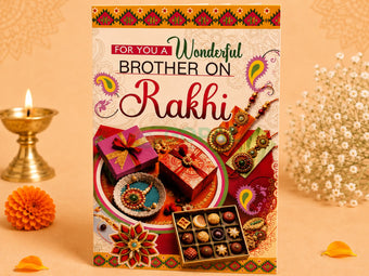 Rakhi Crads Design 1 - Festival Related Products