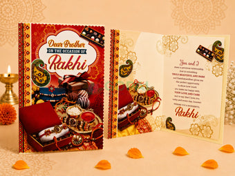 Rakhi Crads Design 1 - 8 - Festival Related Products