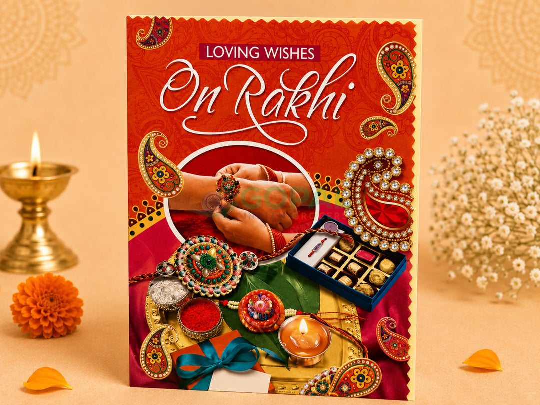 Rakhi Crads Design 1 - Festival Related Products